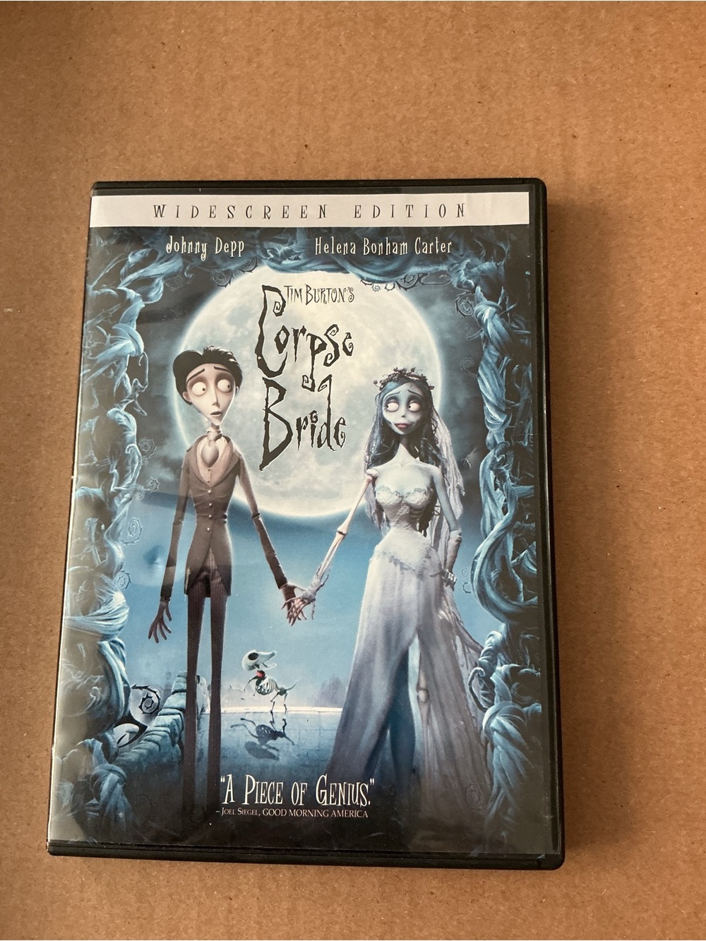 Corpse Bride Widescreen Edition DVD - Blue